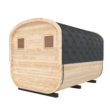 Fasssauna / Gartensauna / Banja / Quadro 3,0 m